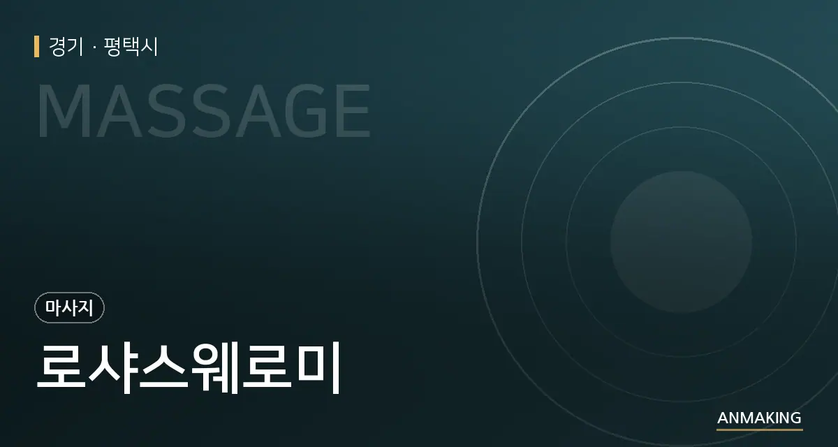 경기 평택시 로샤스웨로미 안내 이미지