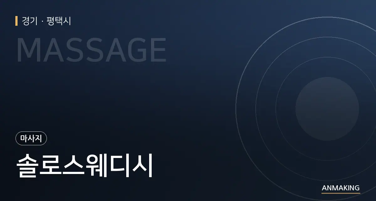 경기 평택시 솔로스웨디시 안내 이미지