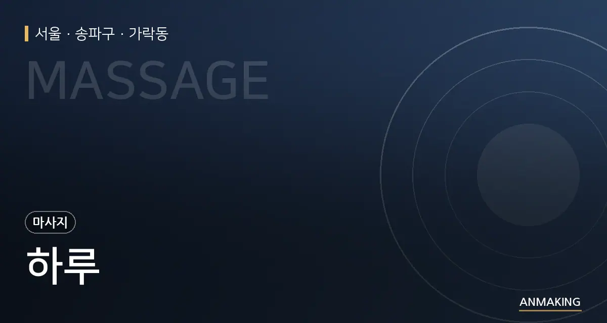 서울 송파구 하루 안내 이미지