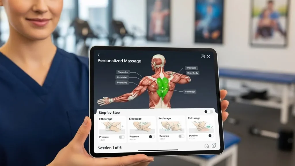 물리치료 기반 맞춤형 마사지 가이드