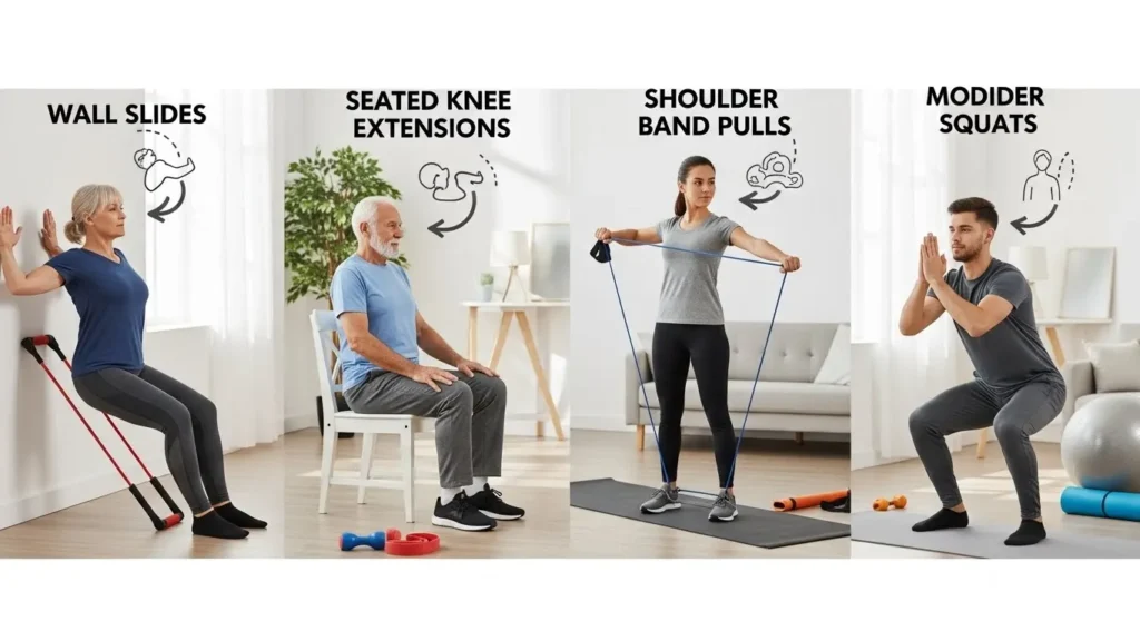 물리치료 후 홈케어 운동 루틴