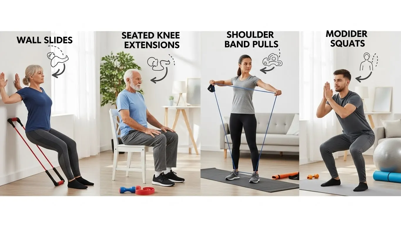 물리치료 후 홈케어 운동 루틴
