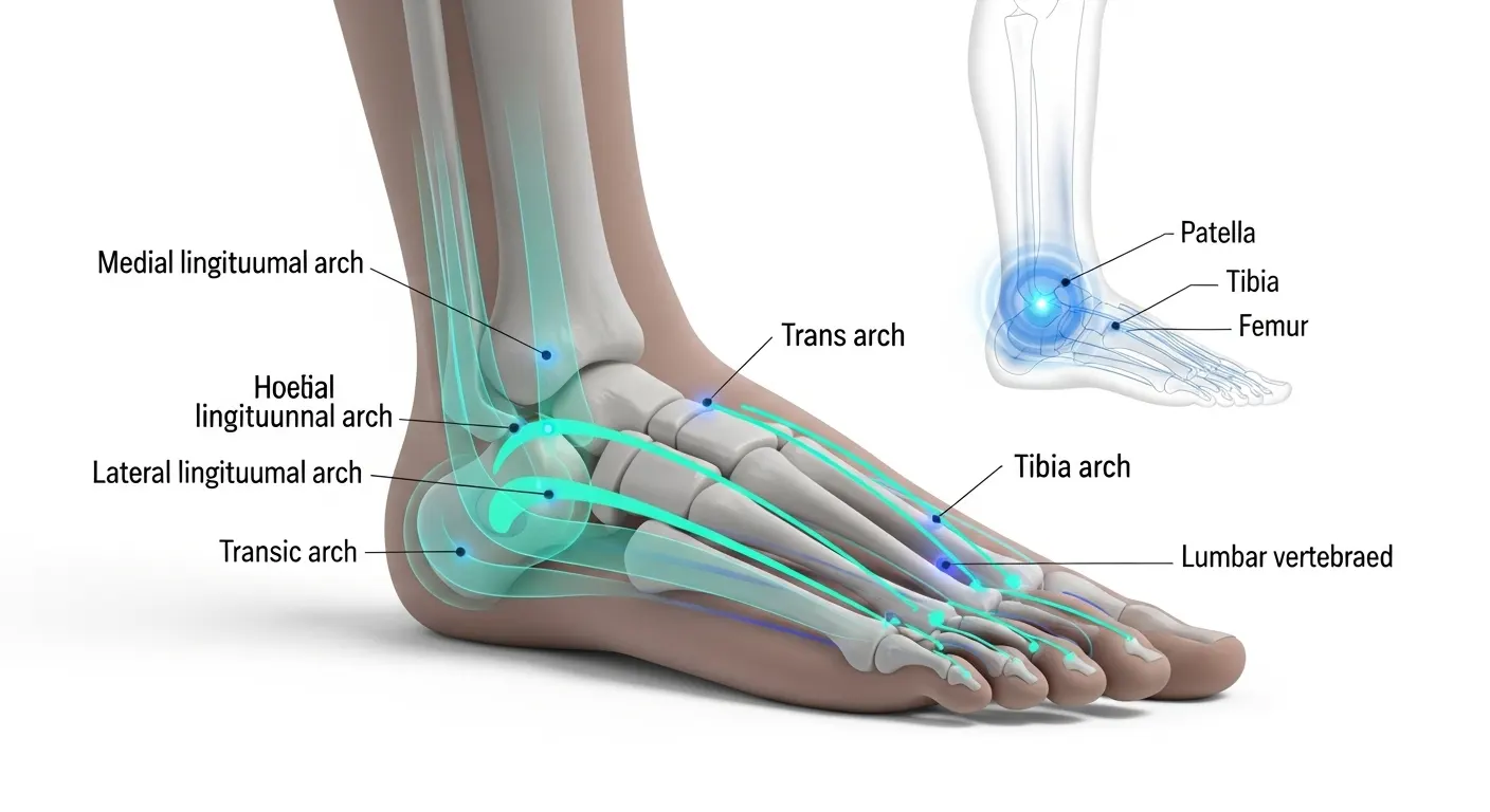족부 전문의가 설명하는 발 아치와 전신 건강